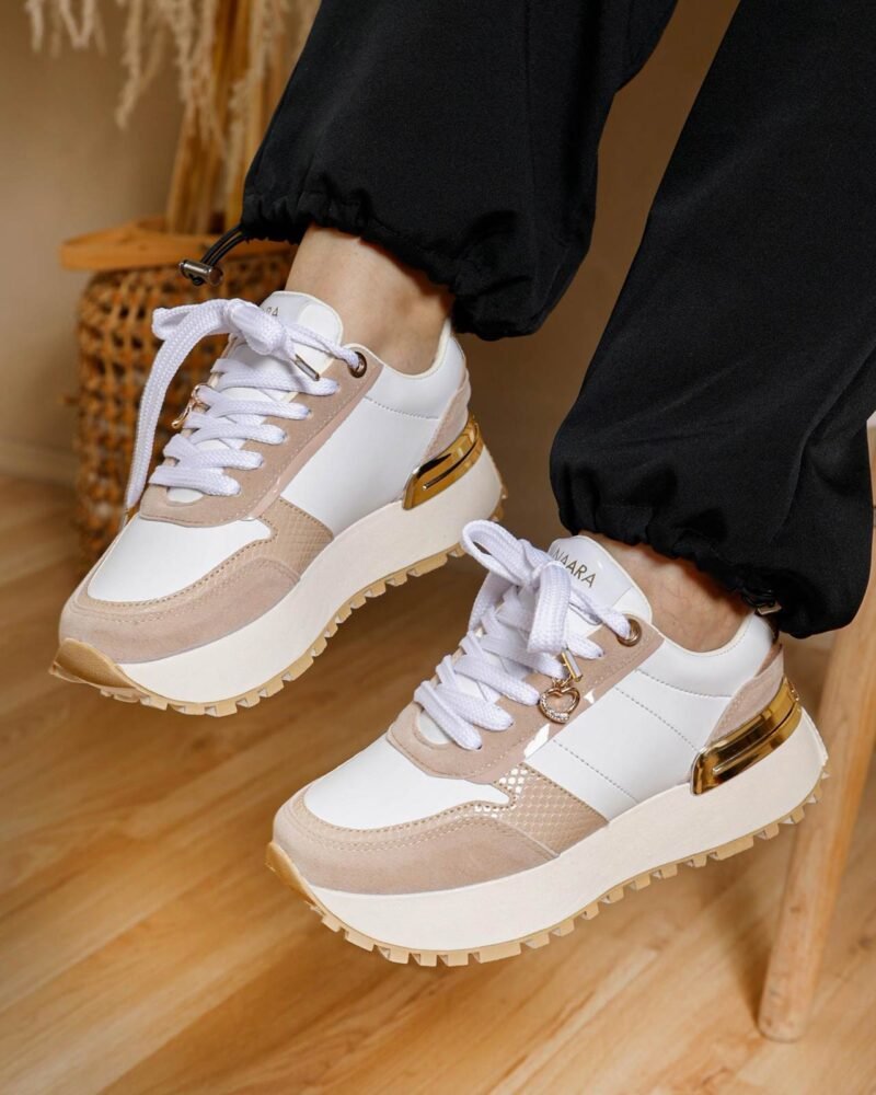Tenis Ivanna Beige